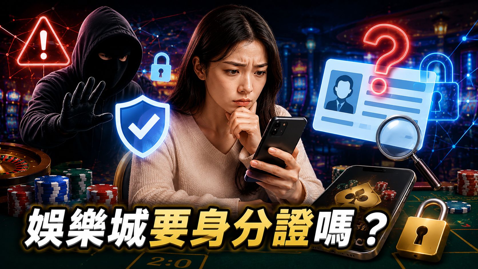 娛樂城要身分證嗎？一篇文章帶你了解身分驗證與個資安全問題！