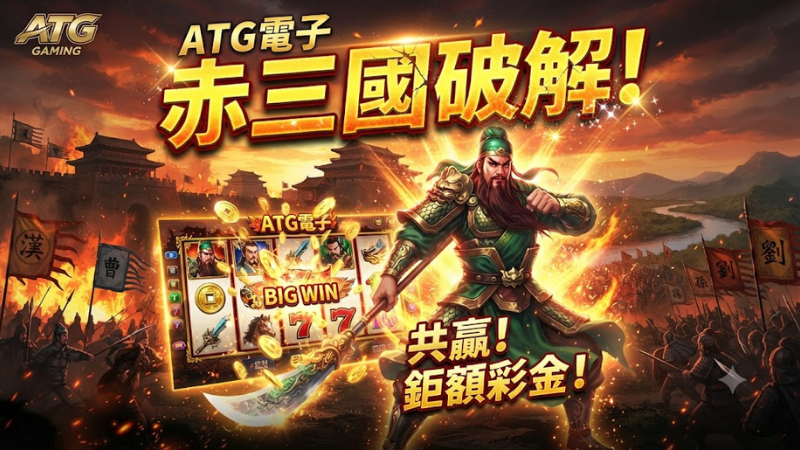 ATG電子赤三國破解！學會三招透過免費遊戲玩法爆分！