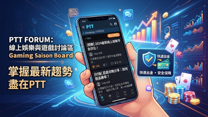 娛樂城PTT真實討論揭秘：線上娛樂城與「可以換現金的博弈遊戲」怎麼選才不會踩雷？